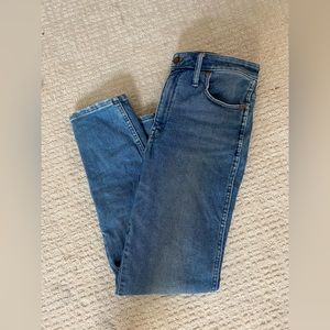 Madewell Curvy Stovepipe Denim